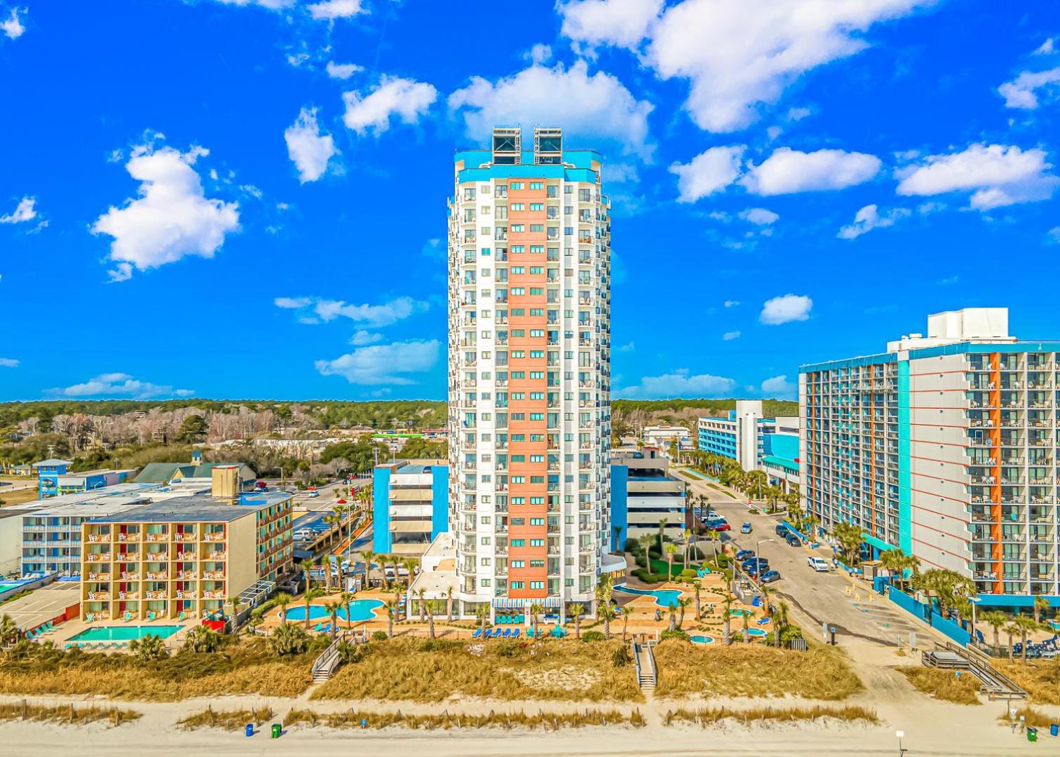Good Time Charlies Oceanfront Retreat Aparthotel Myrtle Beach Exterior photo